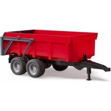 02211 Bruder Kiepwagen rood/zwart 1:16