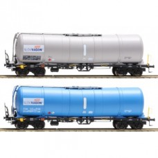 96210016 Igra Model 2 delige set tankwagens Zacns 88 Slovvagon