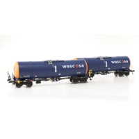 96210020 Igra Model 2 delige set tankwagens Zacns 88 Wascosa Oranje/ Blauw 2