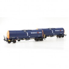 96210020 Igra Model 2 delige set tankwagens Zacns 88 Wascosa Oranje/ Blauw 2