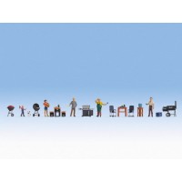 16200 Noch Figuren thema "Barbecue-feest" 16200 Noch Figuren thema "Barbecue-feest"