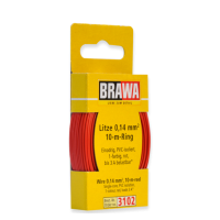 3102 Brawa draad Rood 0,14 MM² 10 meter 3102 Brawa draad Rood 0,14 MM² 10 meter
