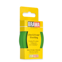 3103 Brawa draad Groen 0,14 MM² 10 meter 3103 Brawa draad Groen 0,14 MM² 10 meter