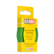 3103 Brawa draad Groen 0,14 MM² 10 meter 3103 Brawa draad Groen 0,14 MM² 10 meter