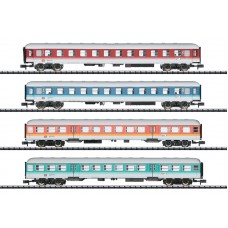 15806 Minitrix N Personenwagenset "Neue Farben"