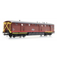 20.249.04 Artitec Ongevallenwagen NS 507-8 bruin NS-logo depot Feyenoord tijdperk IV