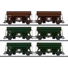 24169 Trix 6-delige set zwenkdakwagens van Agrorail CZ Railco 24169 Trix 6-delige set zwenkdakwagens van Agrorail CZ Railco