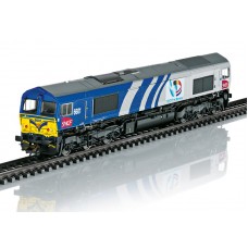 39064 Marklin Diesellocomotief Class 66 SNCF Fret Benelux MFX+, Rook & Sound