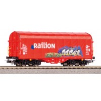 58981 Piko Schuifwandwagen Railion NS met Graffiti 58981 Piko Schuifwandwagen Railion NS met Graffiti