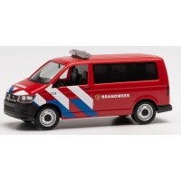 941907 Herpa VW T6 Brandweer nieuwe striping (NL) 1:87