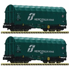 837928 Fleischmann N Set schuifhuifwagens MERCITALIA RAIL FS 837928 Fleischmann N Set schuifhuifwagens MERCITALIA RAIL FS