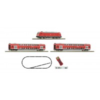 931897 Fleischmann N z21 Startset Diesellocomotief BR 245 met dubbeldekkers DB AG 931897 Fleischmann N z21 Startset Diesellocomotief BR 245 met dubbeldekkers DB AG