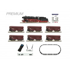 931898 Fleischmann N Premium – z21 Digitale startset Stoomlocomotief BR 044 met Erz wagons DB met geluid