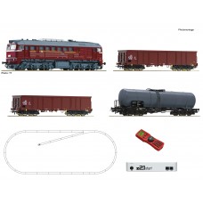 51331 Roco Startset z21 Digitaal Diesellocomotief BR 120 met goederentrein DR