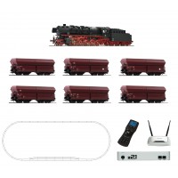 51337 Roco Edition Startset z21 Stoomlocomotief BR 044 met Erz wagons DB 51337 Roco Edition Startset z21 Stoomlocomotief BR 044 met Erz wagons DB