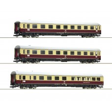 74072 Roco Personenrijtuigen Set 1: TEE 74/75 „Roland“ DB 74072 Roco Personenrijtuigen Set 1: TEE 74/75 „Roland“ DB