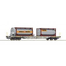 77340 Roco Containerdraagwagen BERTSCHI SBB Cargo AAE 77340 Roco Containerdraagwagen BERTSCHI SBB Cargo AAE