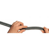 9106 Fleischmann rechte rail flexible 9106 Fleischmann rechte rail flexible