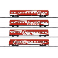 43890 Marklin Set personenrijtuigen "S-Bahn" Coca-Cola 43890 Marklin Set personenrijtuigen "S-Bahn" Coca-Cola