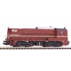 52698 Piko Diesellok NS 2200 - 2275 Bruin Ep. IV met rode zwaailichten AC Sound