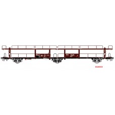 20553 Exact-Train NS Lacs autotransportwagen N.V. HOLLANDSCHE STOOMBOOT MIJ Amsterdam tijdperk III