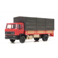 487.052.02 Artitec DAF kantelcabine B, open bak, huif, rood