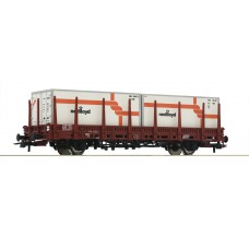 76962 Roco NS Rongenwagen met containers 76962 Roco NS Rongenwagen met containers