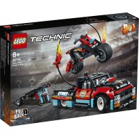 42106 Lego Technic Truck en motor voor stuntshow