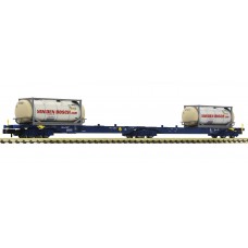 825338 Fleischmann N Container-Doppeltragwagen ERR Van den Bosch 825338 Fleischmann N Container-Doppeltragwagen ERR Van den Bosch