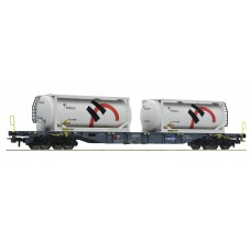76943 Roco SBB Containerdraagwagen HOLCIM - nieuw bedrijfsnummer 2020 76943 Roco SBB Containerdraagwagen HOLCIM - nieuw bedrijfsnummer 2020