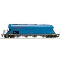 76702 Roco Staubsilowagen Ermewa Blauw 76702 Roco Staubsilowagen Ermewa Blauw