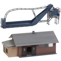 130184 Faller Laad- en losplaats voor bieten met opslagloods 130184 Faller Laad- en losplaats voor bieten met opslagloods