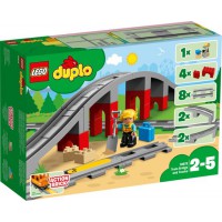 10872 Lego Duplo treinbrug en rails 10872 Lego Duplo treinbrug en rails
