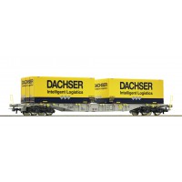 76921 Roco Containerwagen AAE Dachser Logistics 76921 Roco Containerwagen AAE Dachser Logistics