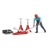 62100 Bruder Garage werker met accessoires 62100 Bruder Garage werker met accessoires