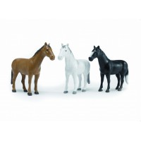 02306 Bruder Paarden Assorti 1:16