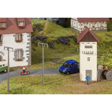 120241 Faller Transformatorhuisje + masten 120241 Faller Transformatorhuisje + masten