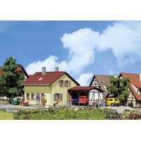 131224 Faller Buitenhuis met uitbouw 131224 Faller Buitenhuis met uitbouw