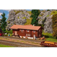 190056 Faller Station Stugl-Stuls Lasercut Exclusief Zwitserland 190056 Faller Station Stugl-Stuls Lasercut Exclusief Zwitserland