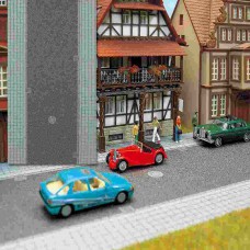 6038 Busch Asfaltweg + Trottoir 1M. H0