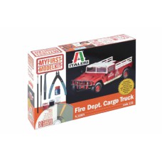 12004 Italeri Fire Dept Cargo Truck MY FIRST MODEL KIT Met gereedschap, verf, kwast, lijm & DVD