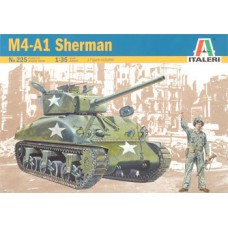 225 Italeri Tank M4-A1 Sherman