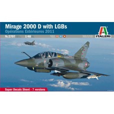 2707 Italeri Straaljager Mirage 2000 D With LGBs