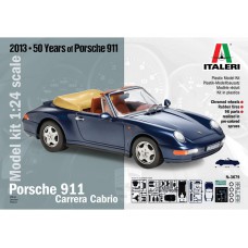 3679 Italeri Porsche 911 Carrera Cabrio