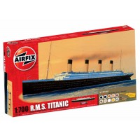 50104 Giftset Airfix R.M.S. TITANIC 1:700 Met verf, lijm & kwast HUMBROL