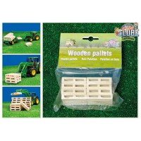 610761 Kids Globe Houten pallets set van 8 stuks 1:32 610761 Kids Globe Houten pallets set van 8 stuks 1:32