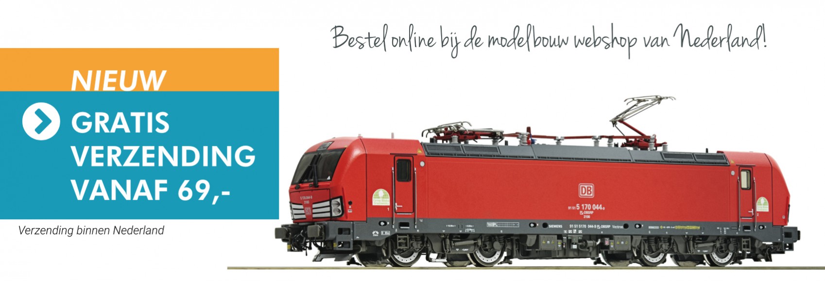 Gratis verzending vanaf 69