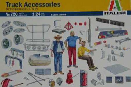 720 Italeri Truck Accessoires voor Europa & USA Trcks 1:24