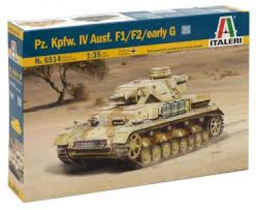 6514 Italeri Tank Pz. Kpfw. IV Ausf. F1/F2 early G