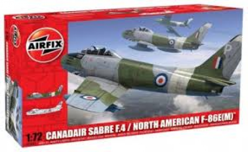 3083 AirFix CANADAIR SABRE F.4 / NORTH AMERICAN F-86E(M)